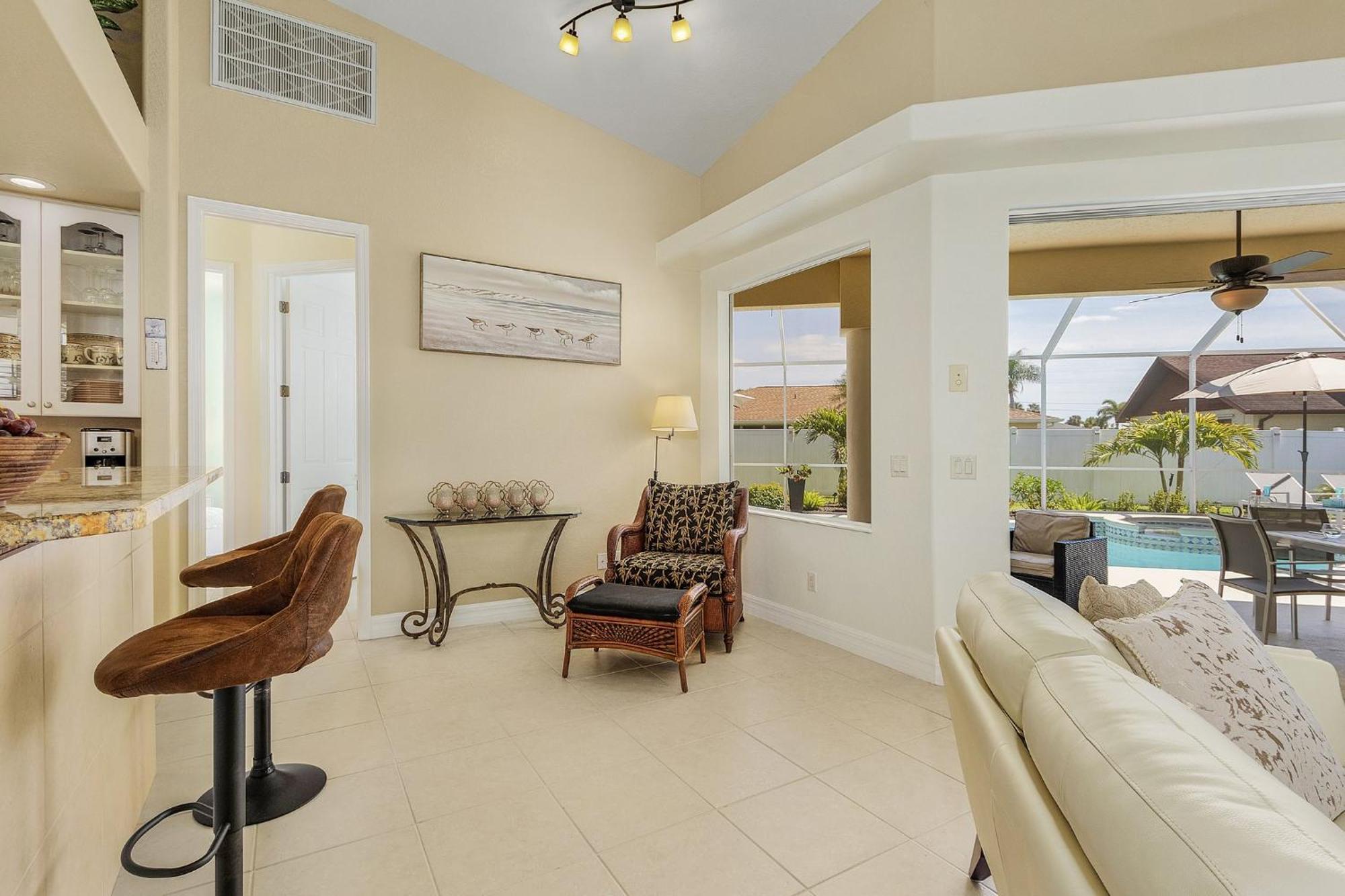 Villa-Haze, Lots Of Privacy, Solar & Electric Heated Pool And Spa Cape Coral Buitenkant foto