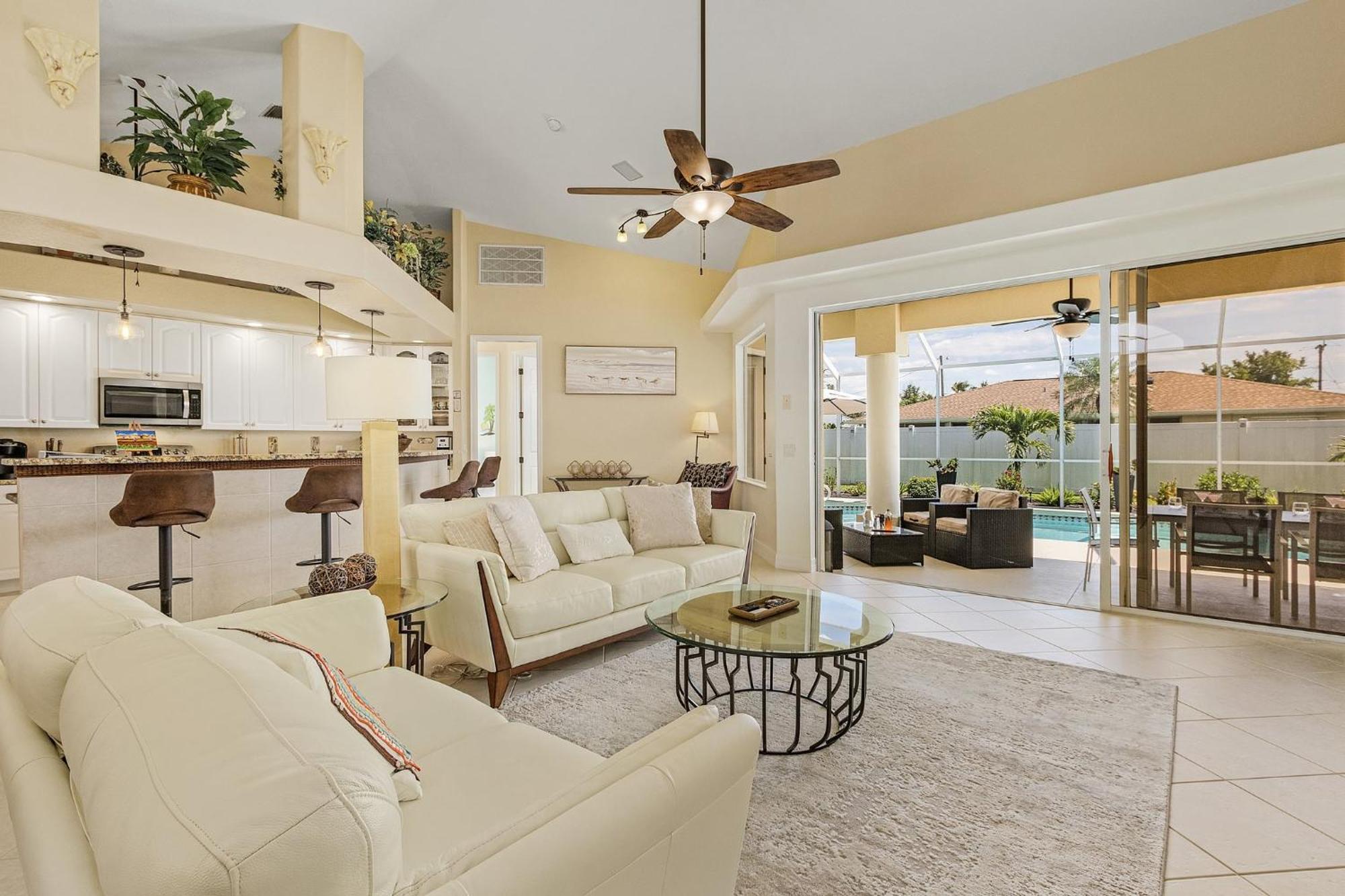 Villa-Haze, Lots Of Privacy, Solar & Electric Heated Pool And Spa Cape Coral Buitenkant foto